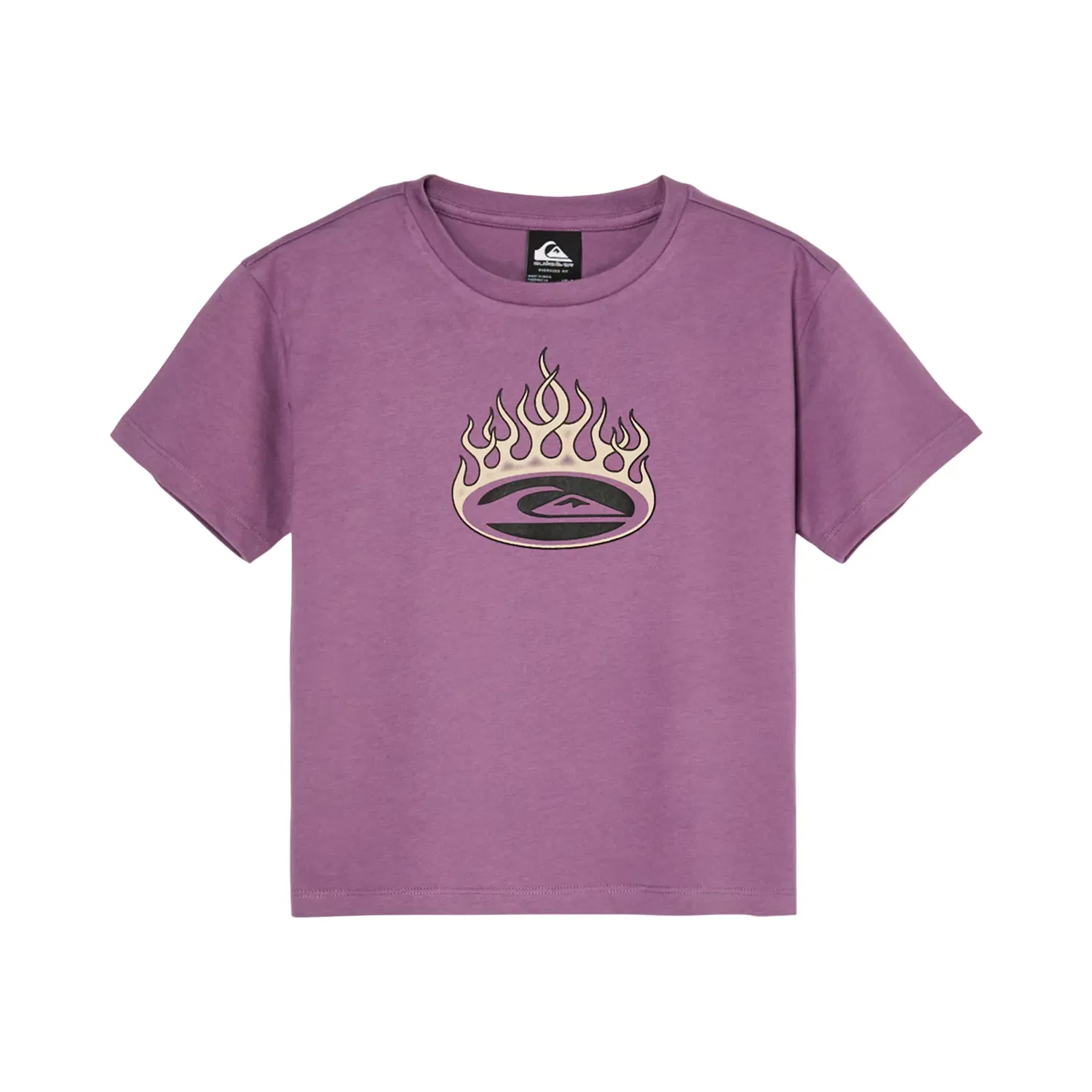 Детская футболка с принтом для мальчиков Quiksilver, Purple — фото 3