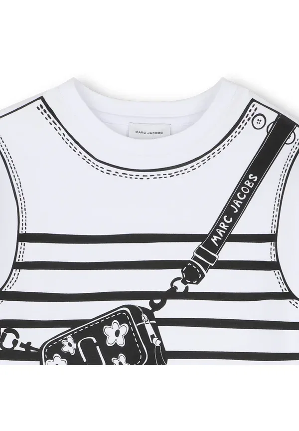 Платье Marc Jacobs Kids, белый — фото 4