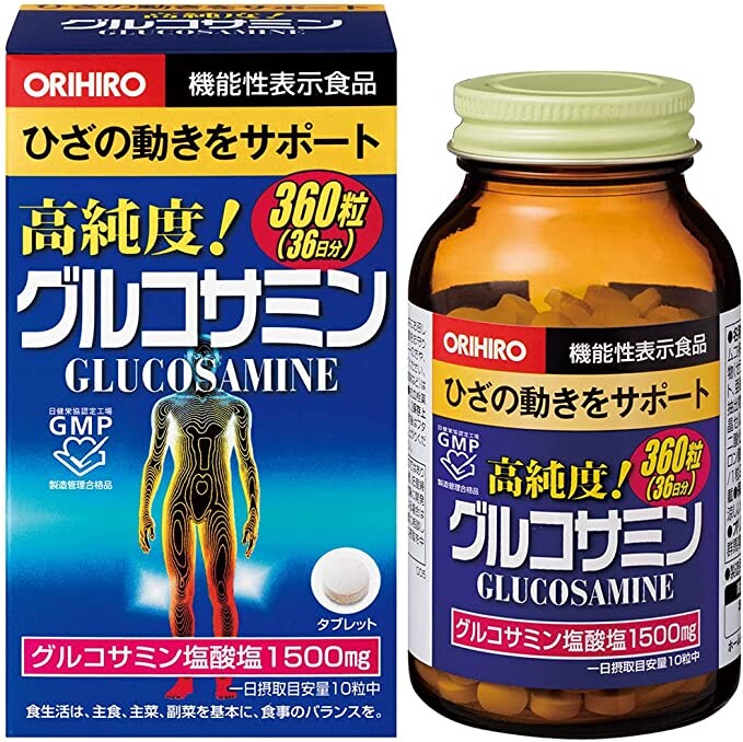 

Добавка Orihiro Glucosamine, 900 таблеток