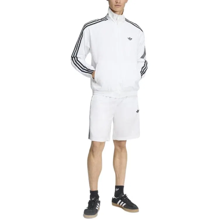 Куртка Firebird Woven Tracktop, Adidas Originals, White — фото 4