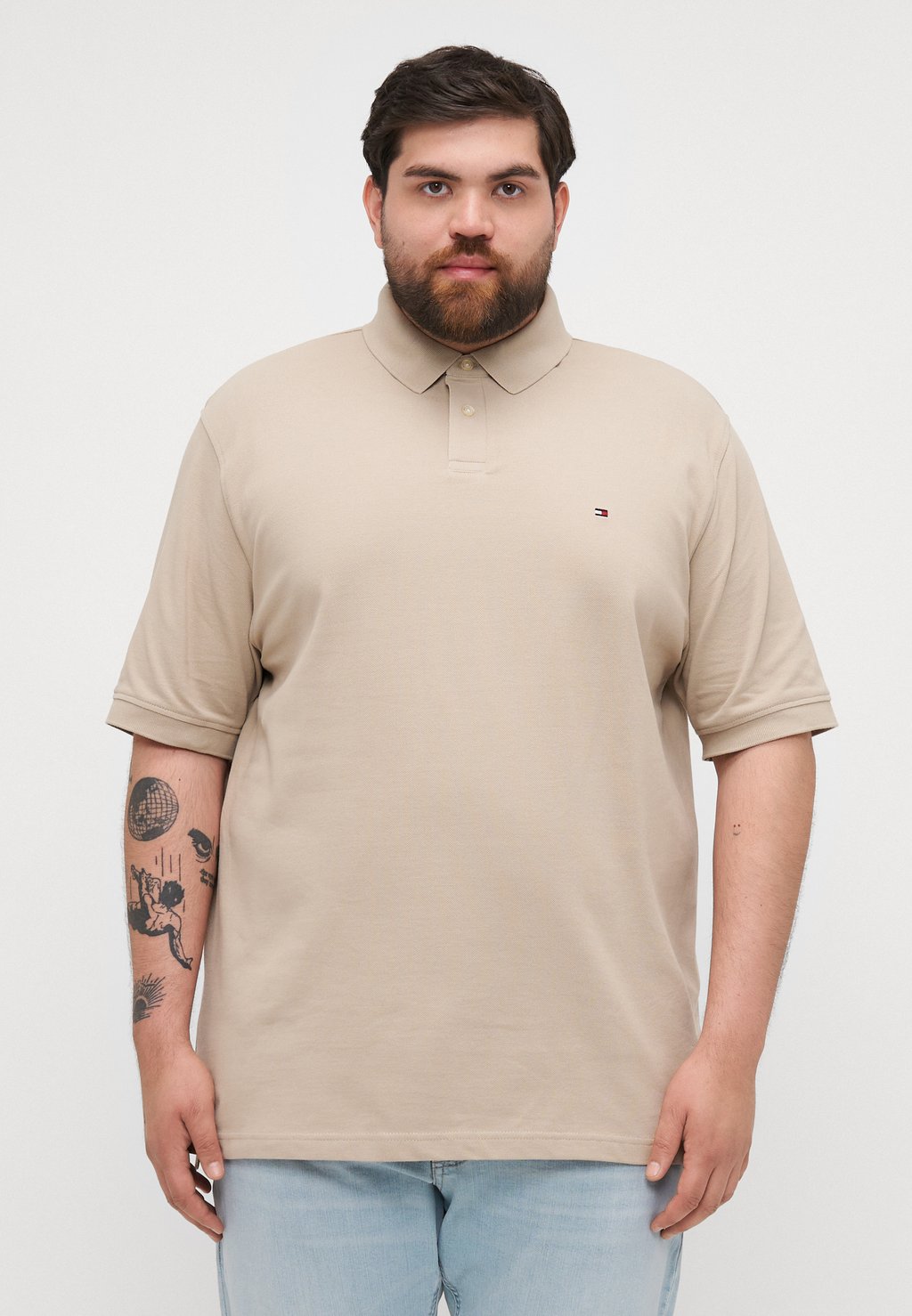 

Поло 1985 REGULAR Tommy Hilfiger, бежевый