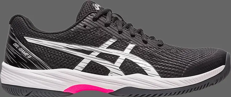 

Кроссовки gel game 9 'black hot pink' Asics, черный