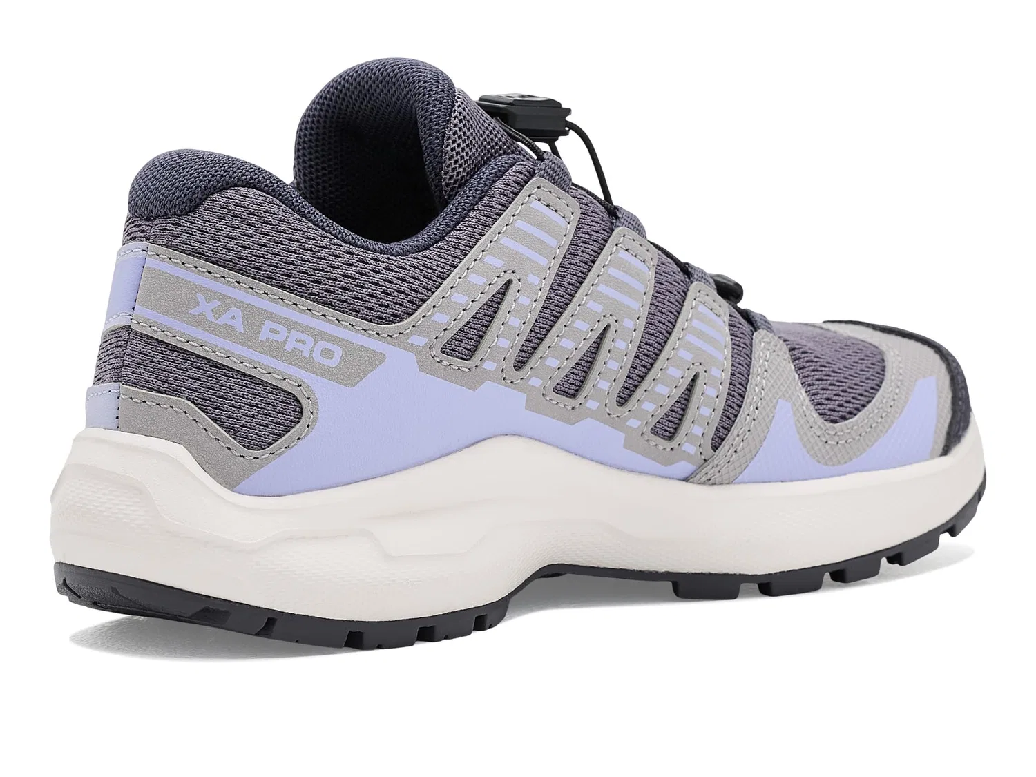 Кроссовки XA Pro (для маленьких и больших детей) Salomon Kids, Excalibur/Lilac Ash/Cosmic Sky — фото 4