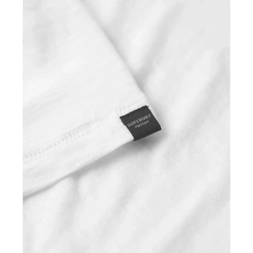 Футболка с длинным рукавом Long Sleeve Jersey Superdry, белый — фото 2