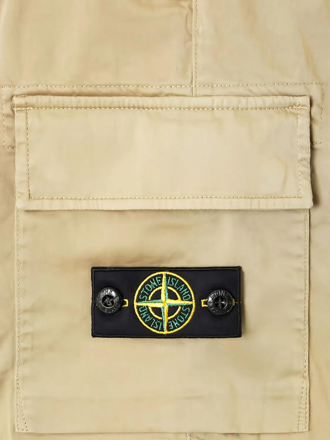 Шорты с карманами Stone Island, коричневый — фото 4
