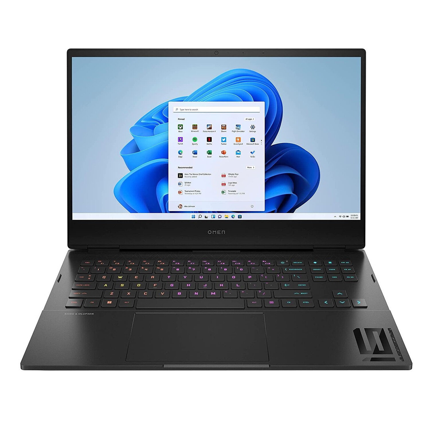 

Игровой ноутбук HP Omen 16-k0003ne 16.1'', 32 Гб/ 1 Тб, черный, английская/арабская клавиатура