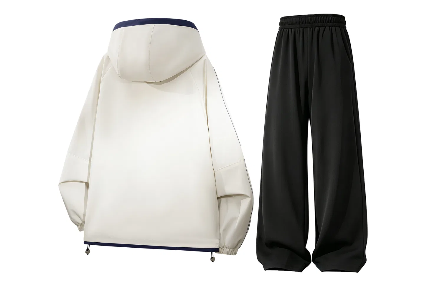 Детский комплект куртка и брюки с капюшоном с принтом Windbreaker Jacket & Pants Sets WARRIOR — фото 4