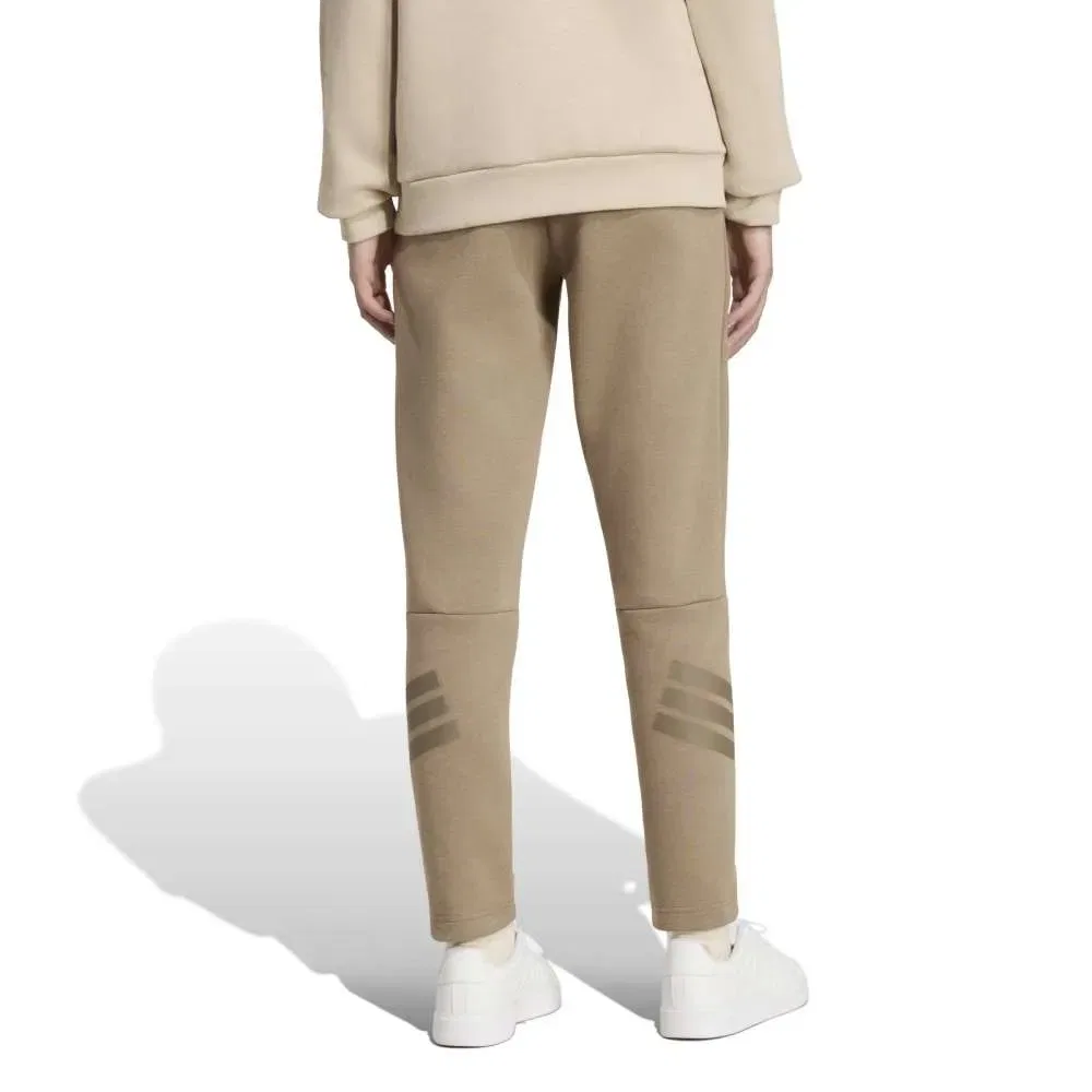 Детские спортивные штаны с манжетами Future Icons 3-Stripes Cuffed Track Pants Adidas, Beige — фото 2