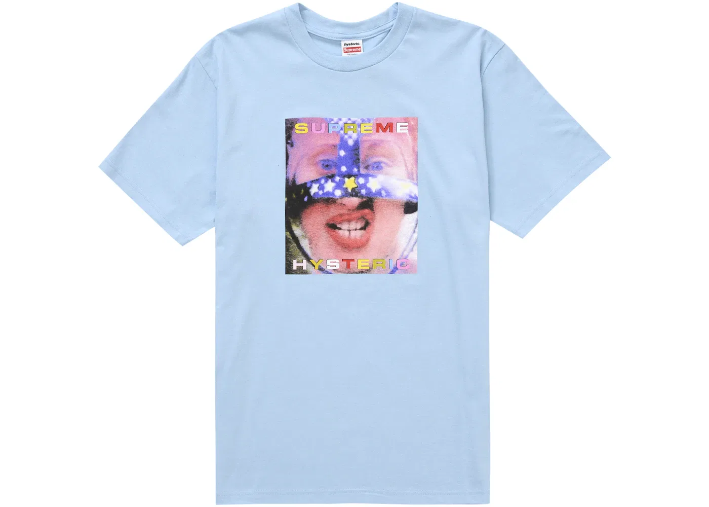 Мужская футболка с принтом Supreme Hysteric Glamour Headcase Tee, Light Blue