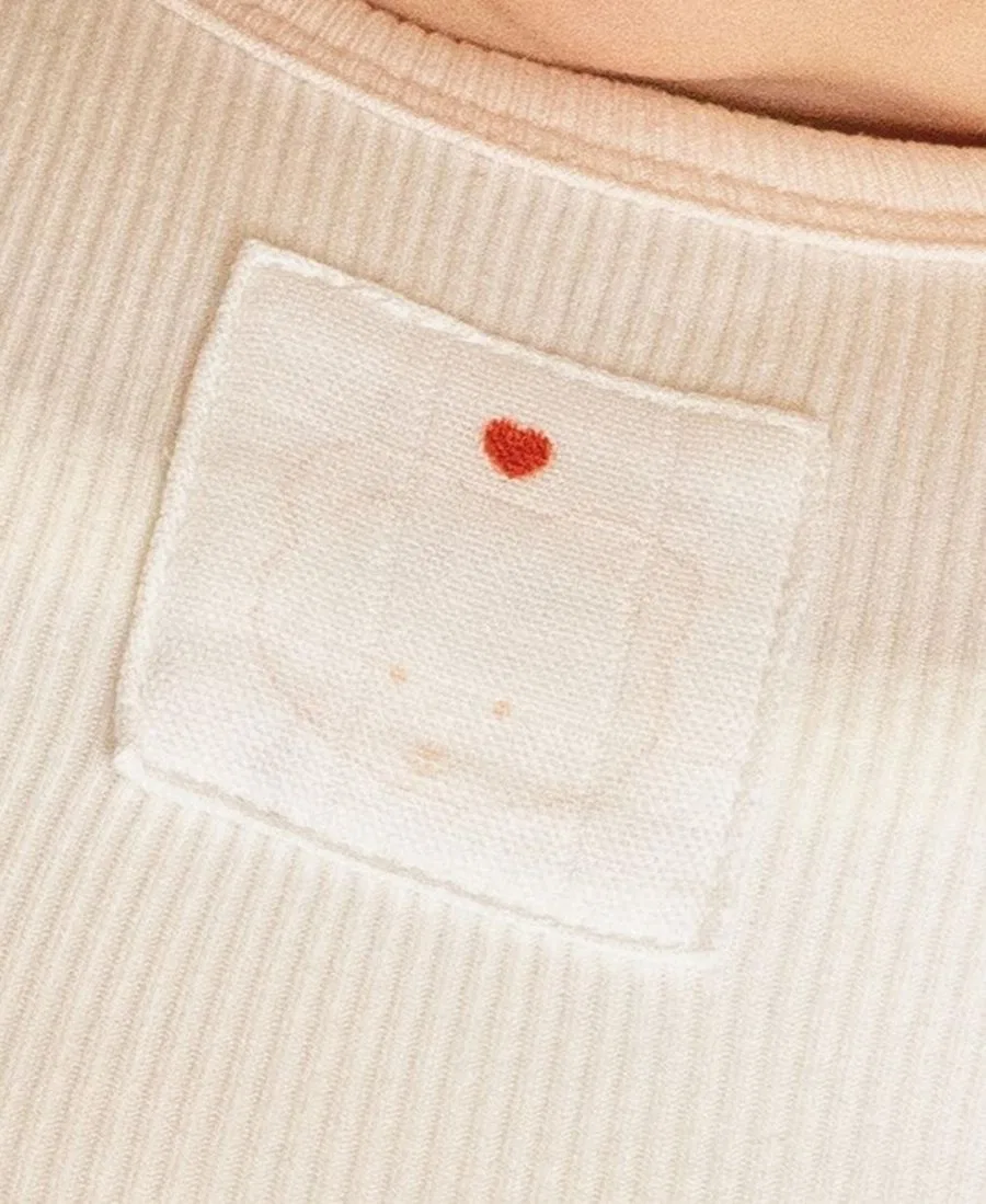 Комплект боди-комбинезона с пинетками и шапки Teddy Patch NoggiWear, Cream/Pink — фото 4