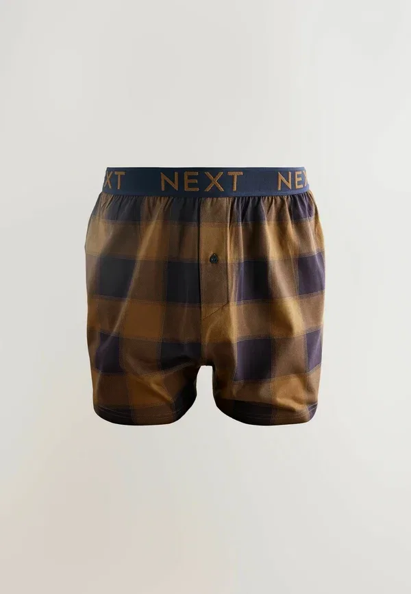 Боксеры комплект 5 шт, Checked, Next, Navy Burgundy, темно-синий/бордовый — фото 3