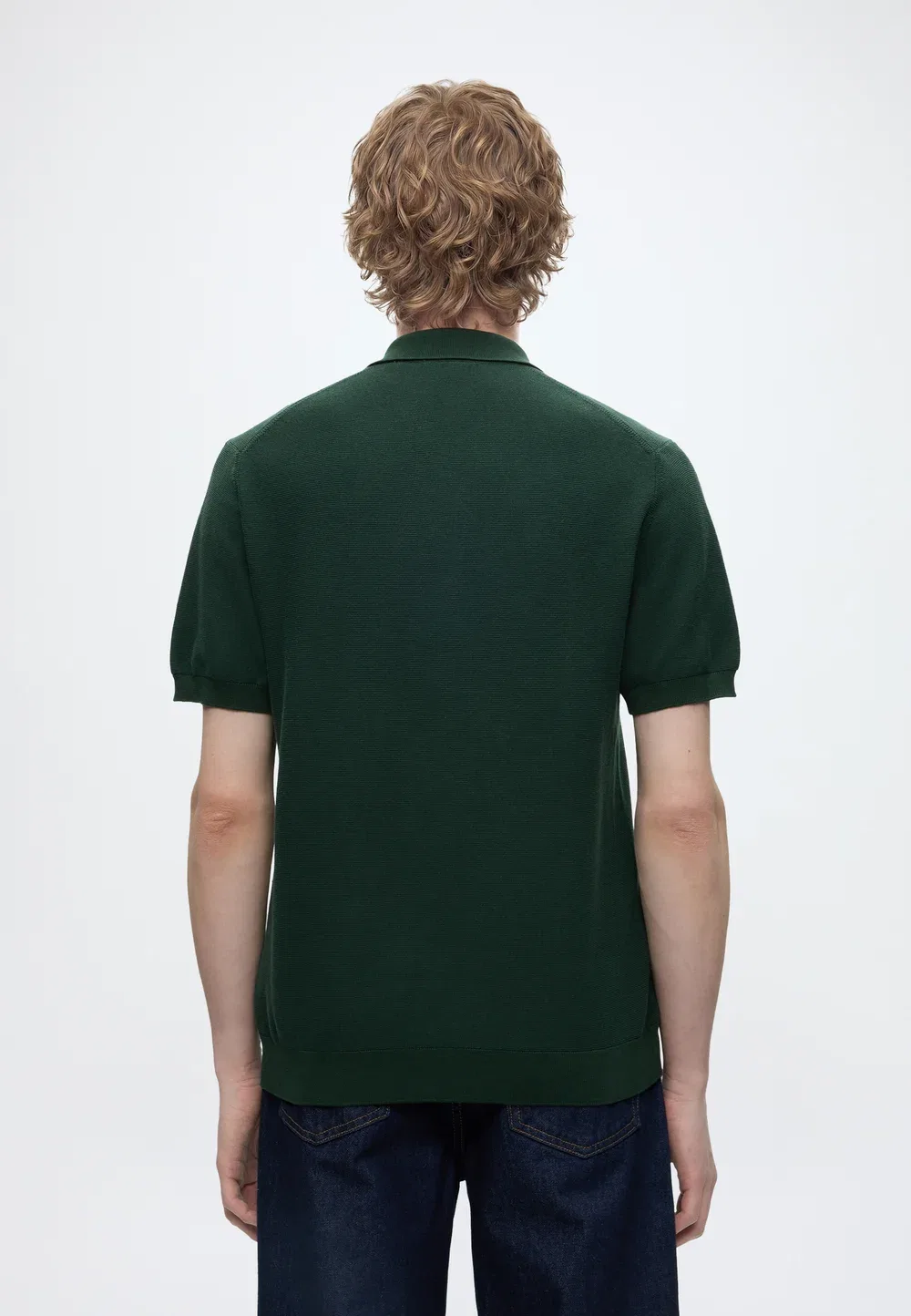 Рубашка поло Lacoste зеленый — фото 3
