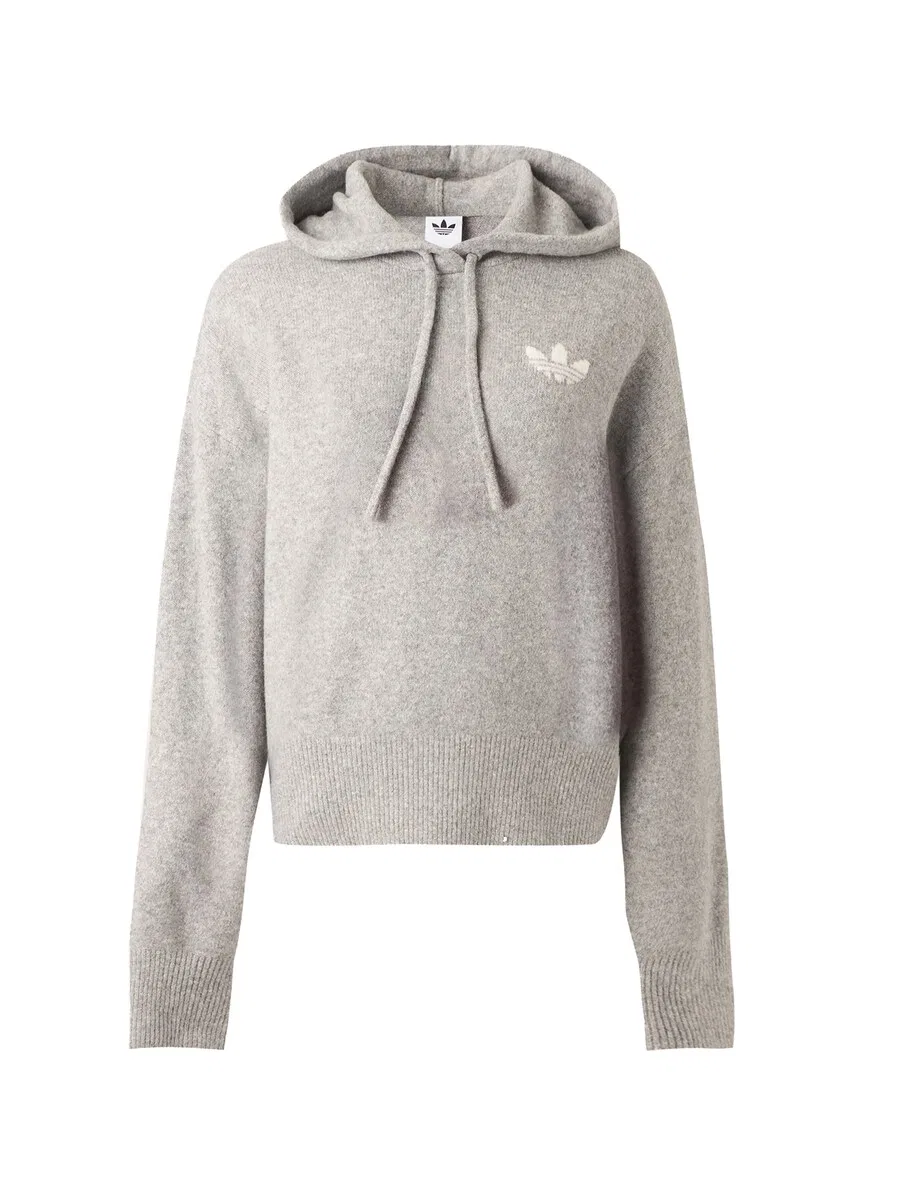Свитер ADIDAS ORIGINALS 'ESSENTIALS' в серо-пятнистом цвете