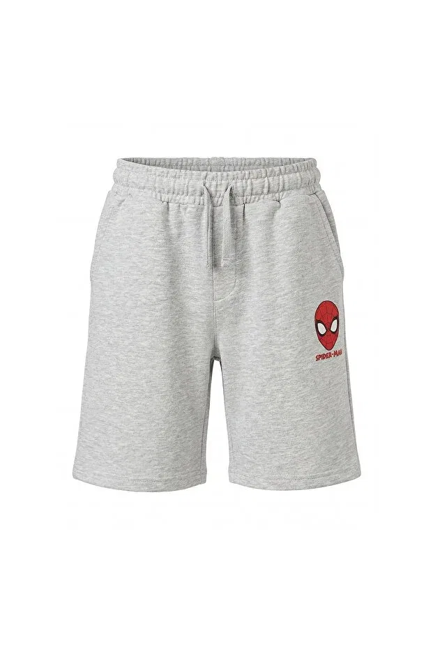 Детские шорты для мальчиков с карманами Spiderman, Gray Mix-102066075