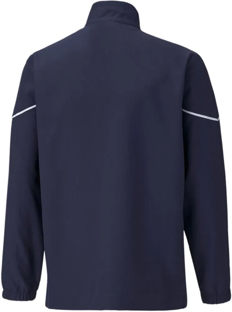 Куртка спортивная детская TeamRISE Sideline Jacket Jr Puma, синий — фото 2