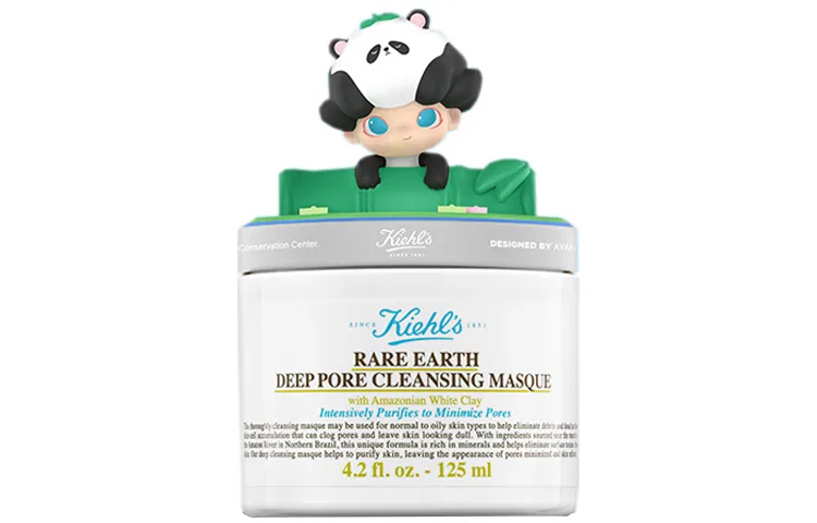 Очищающая маска для лица с белой глиной, 125 мл, Kiehl's, Limited Edition