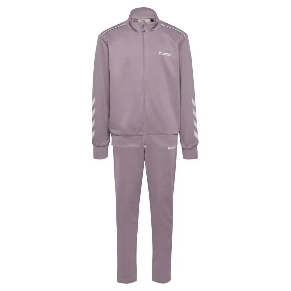 Детский спортивный костюм для девочек с принтом Hummel, Purple