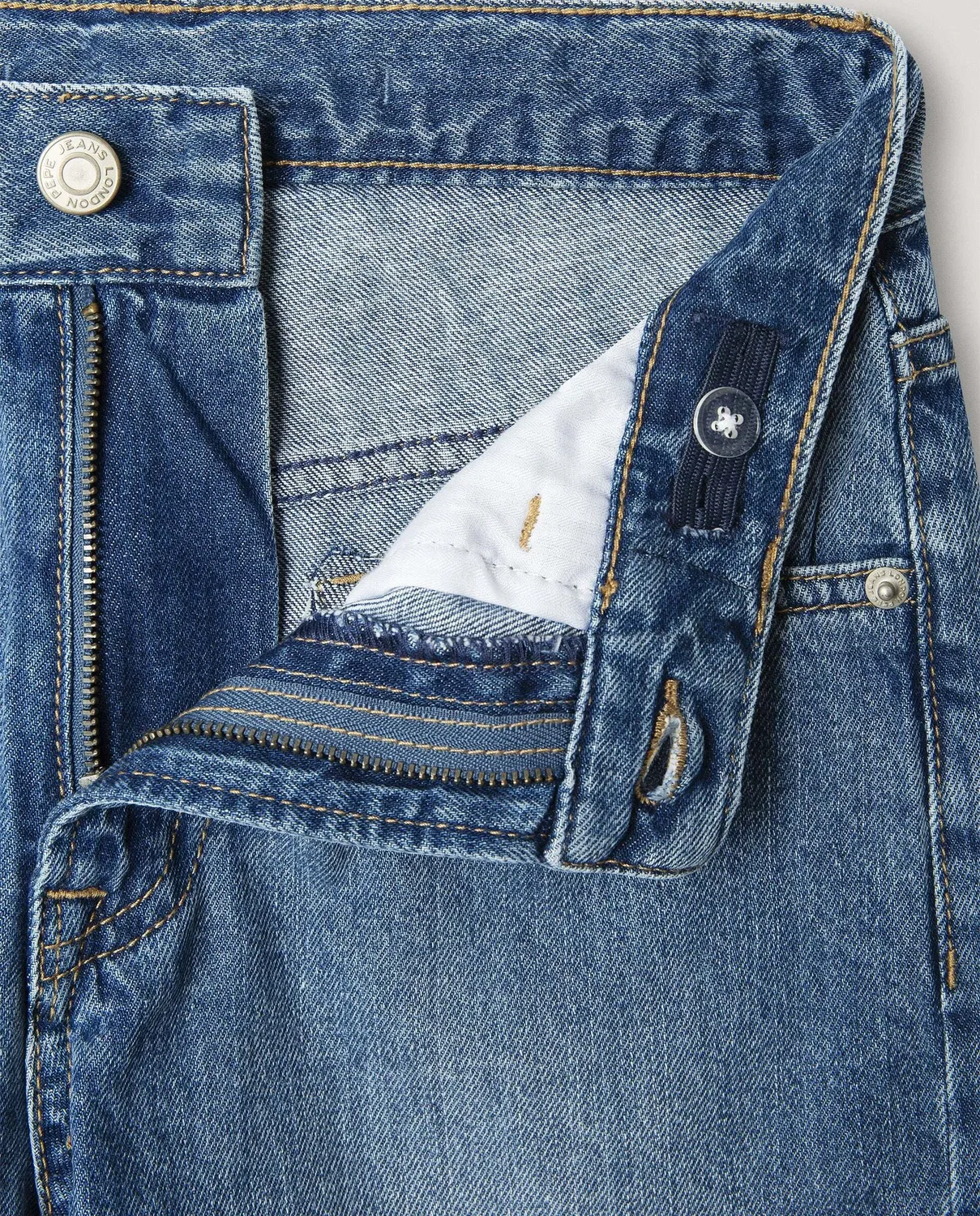 Детские шорты для мальчиков джинсовые Dan Pepe Jeans, Azul — фото 2