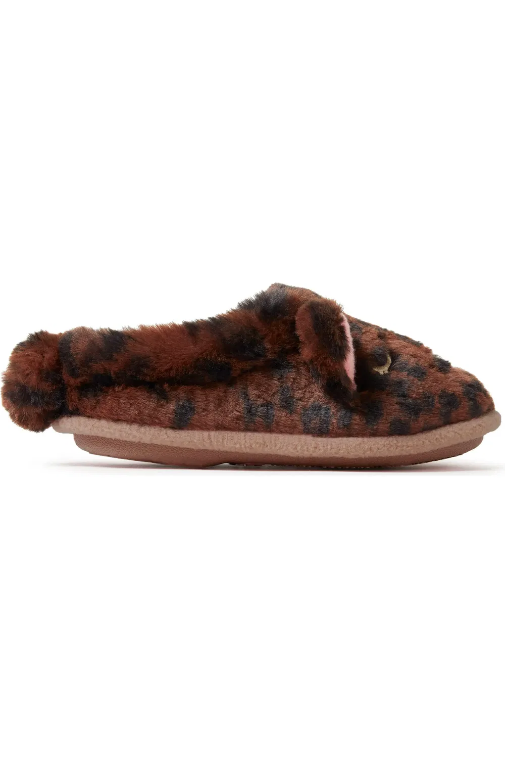 Детские тапочки-клоги с анималистичным дизайном Peyton Dearfoams, Leopard — фото 2