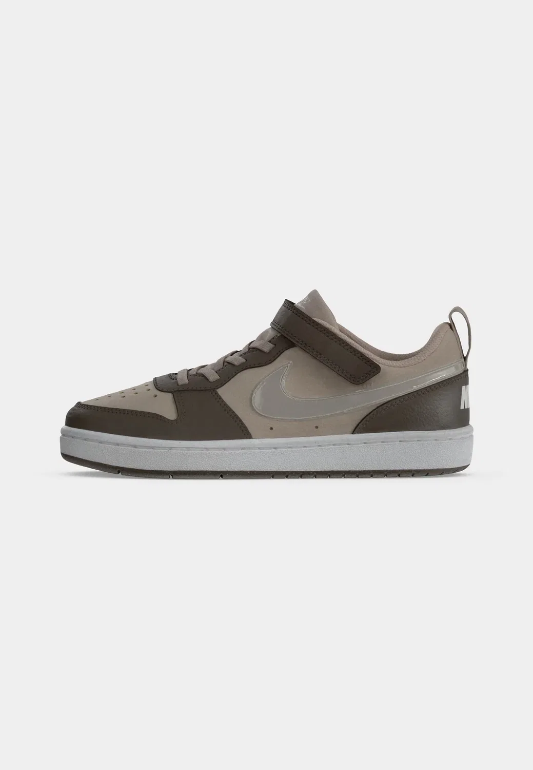 Кроссовки унисекс Court borough Nike Sportswear, Moon Particle/White/Cave Stone/White — фото 2