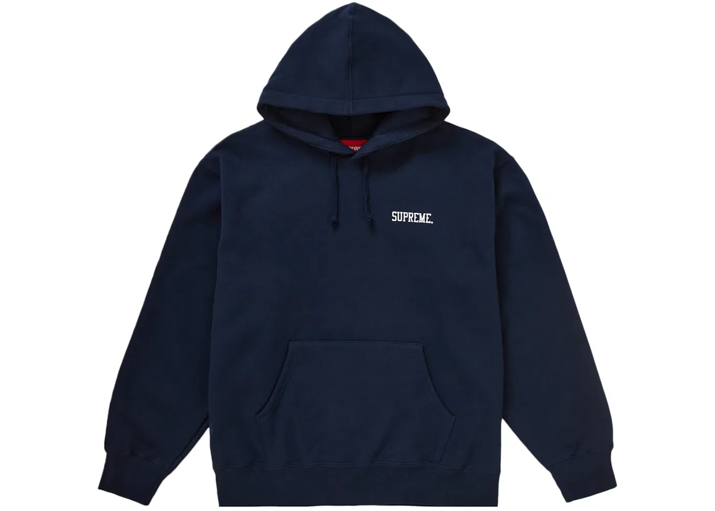 Мужской свитшот с капюшоном Supreme Sweatshirt, Navy — фото 2