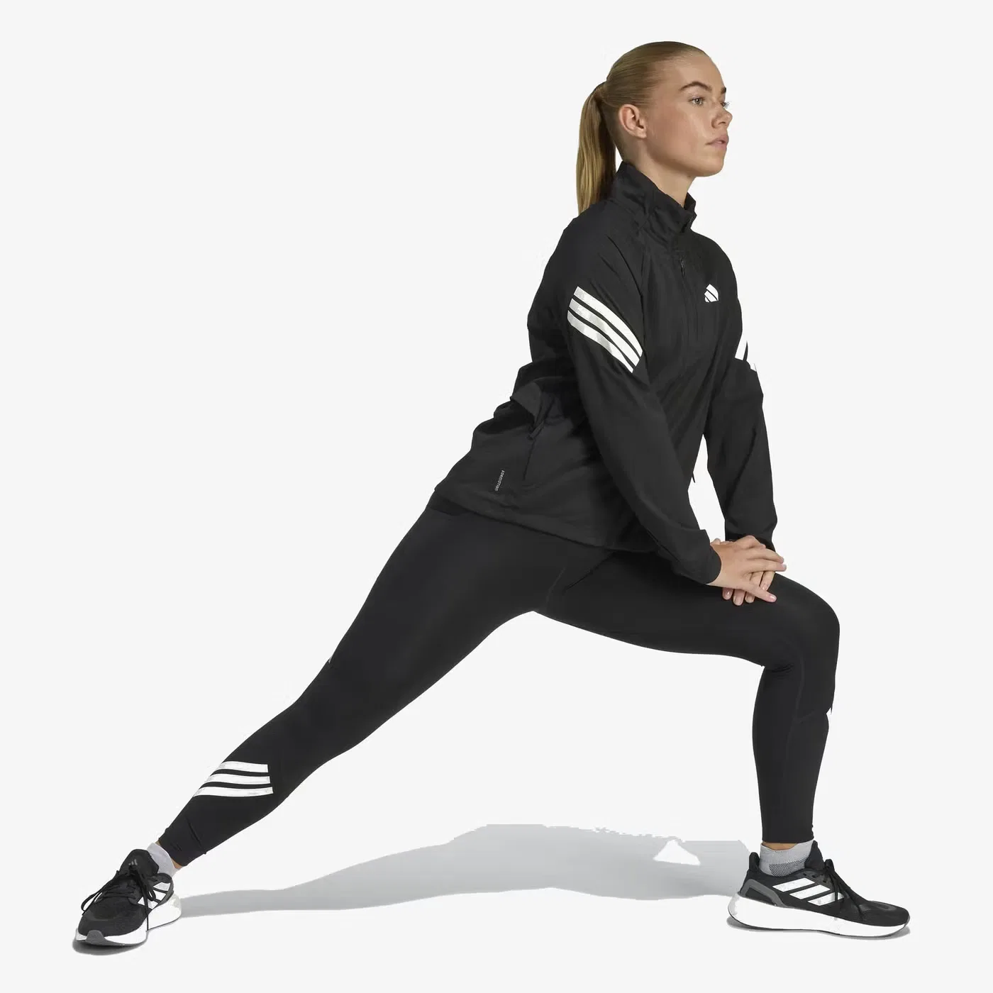 Куртка ветровка с сетчатыми вставками Adi365 Formotion Adidas, черный — фото 4