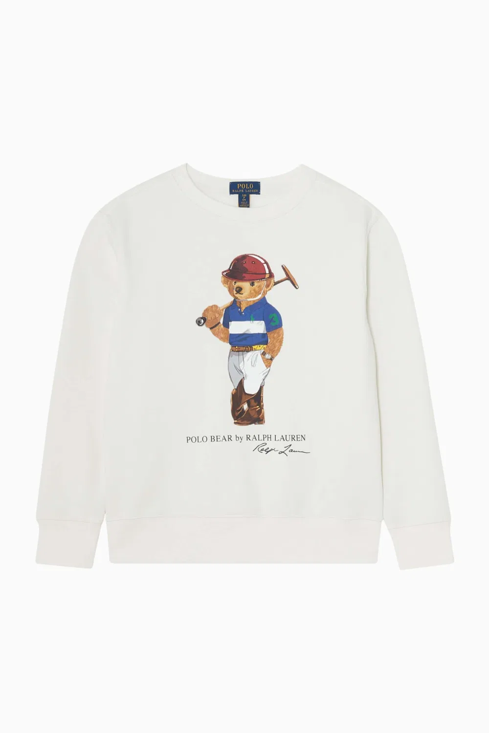 Свитшот с принтом хлопковый Polo Ralph Lauren