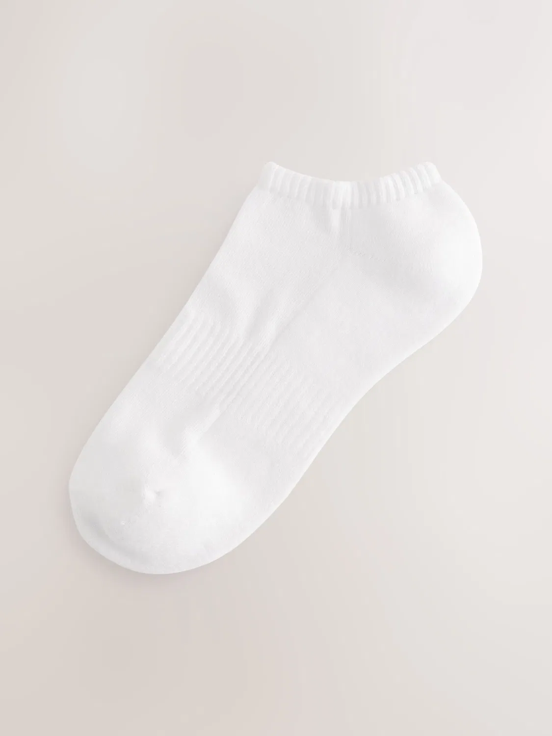 Носки спортивные, набор 12 пар, White Cushioned Sports Trainer Socks Next, белый — фото 4
