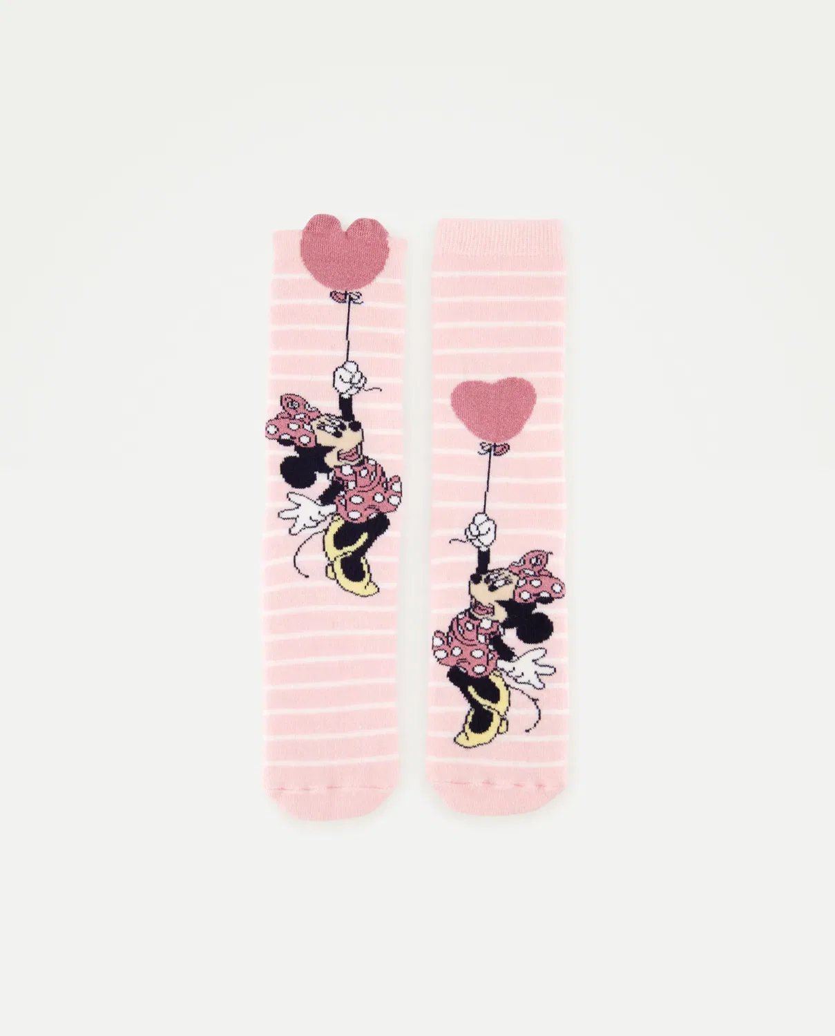 Детские носки для девочек с принтом MINNIE Cotton Juice, Rosa