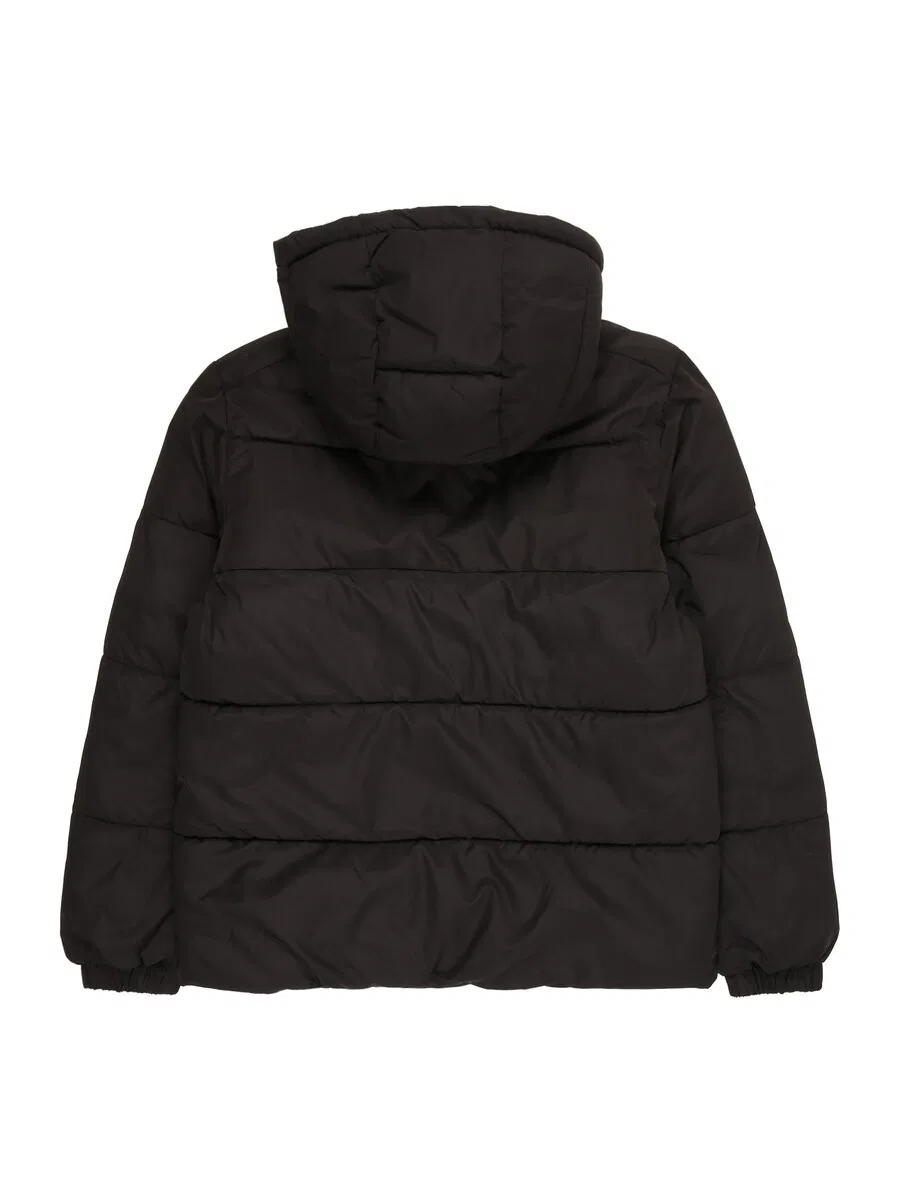 Детская зимняя куртка 'JJMaze' черного цвета Jack & Jones Junior — фото 2