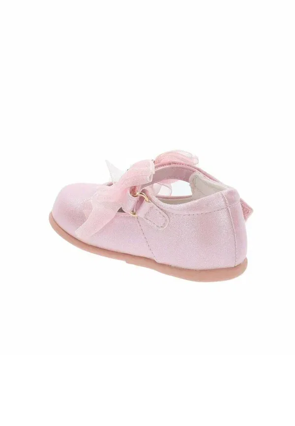 Ботинки из высококачественного кожзама Baby shoes Melania, Rosa, розовый — фото 3