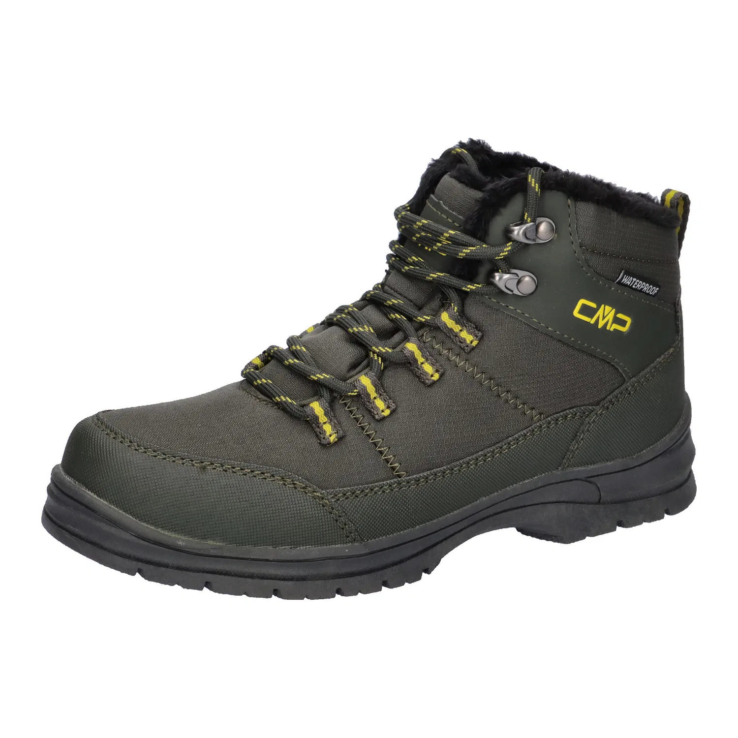 Детские ботинки для походов с мембраной Annuuk Snow Boot WP Cmp, Grun Gelb