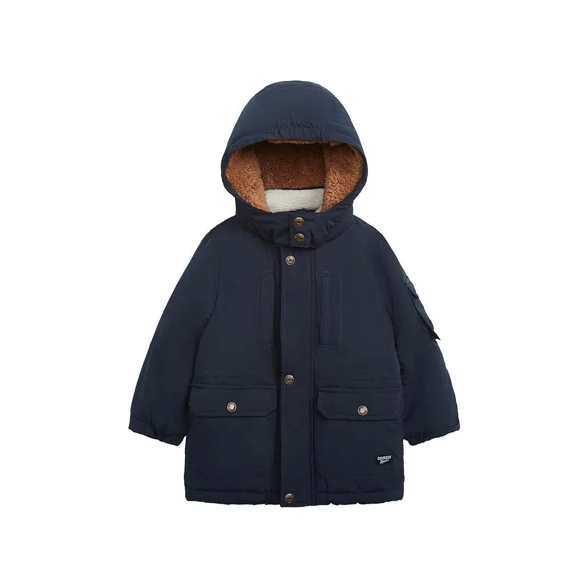 Детское пальто-парка для мальчиков утепленное OshKosh B'gosh, Navy