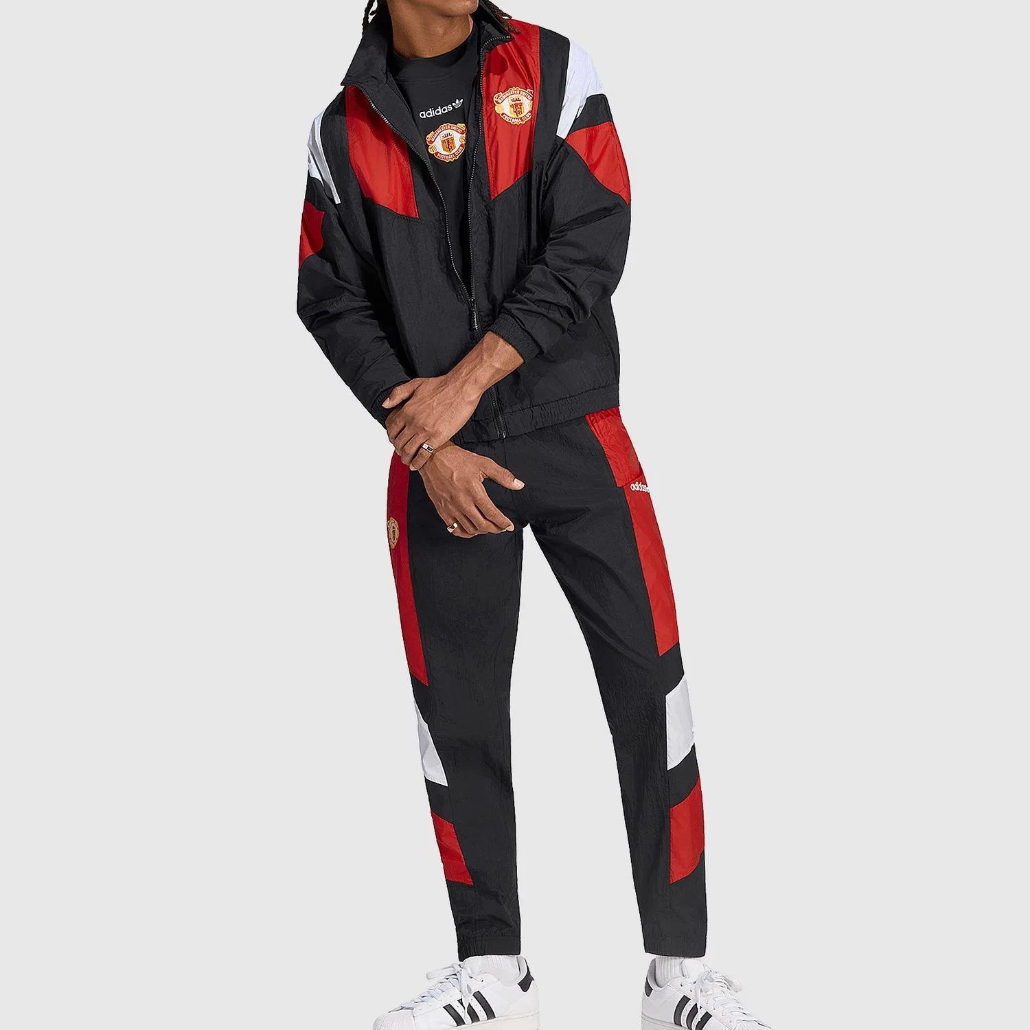 Детские спортивные штаны с логотипом Adidas Originals, черный — фото 4