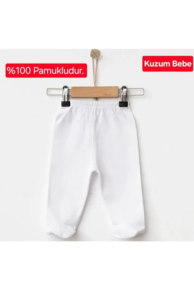 Детский комплект боди для новорожденных хлопковый Mygobebe, White — фото 2