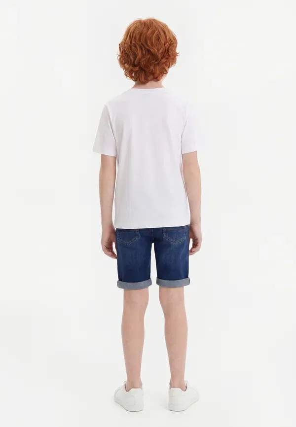 Футболка с короткими рукавами - футболка с принтом Boss Kidswear, белый — фото 2