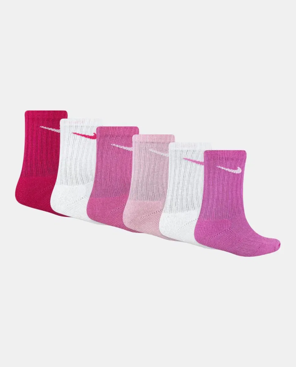 Детские носки для девочек с технологией Dri-FIT Nike, Rosa — фото 2