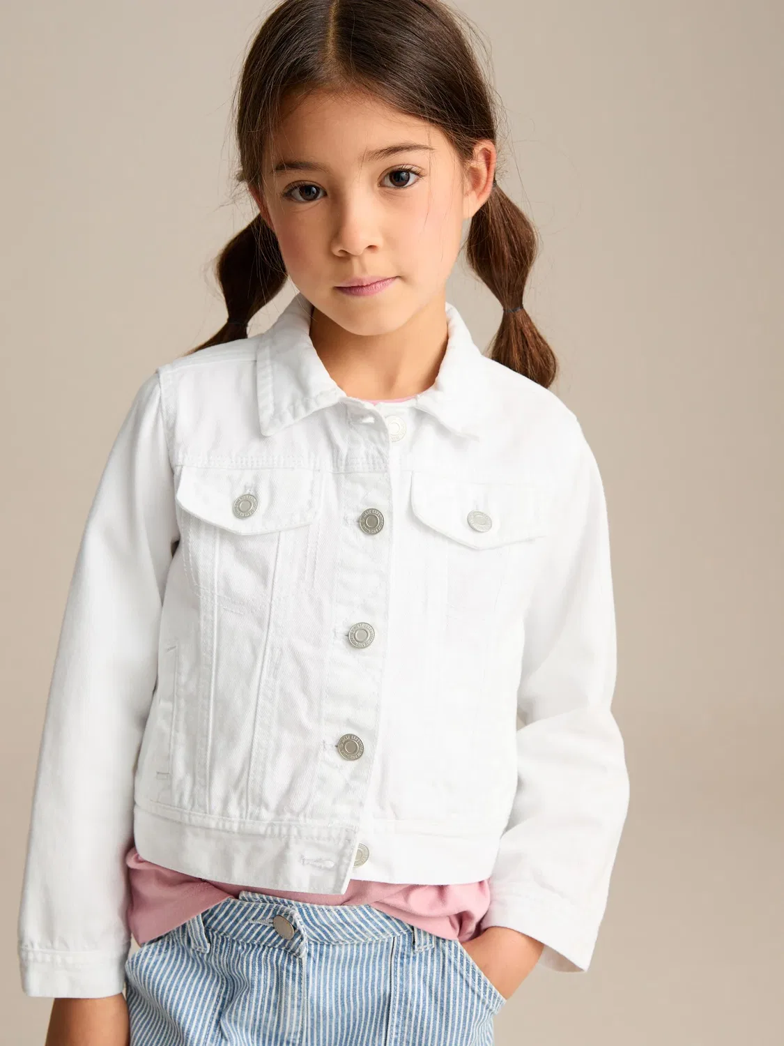 Джинсовая куртка White Western Jacket Next, белый