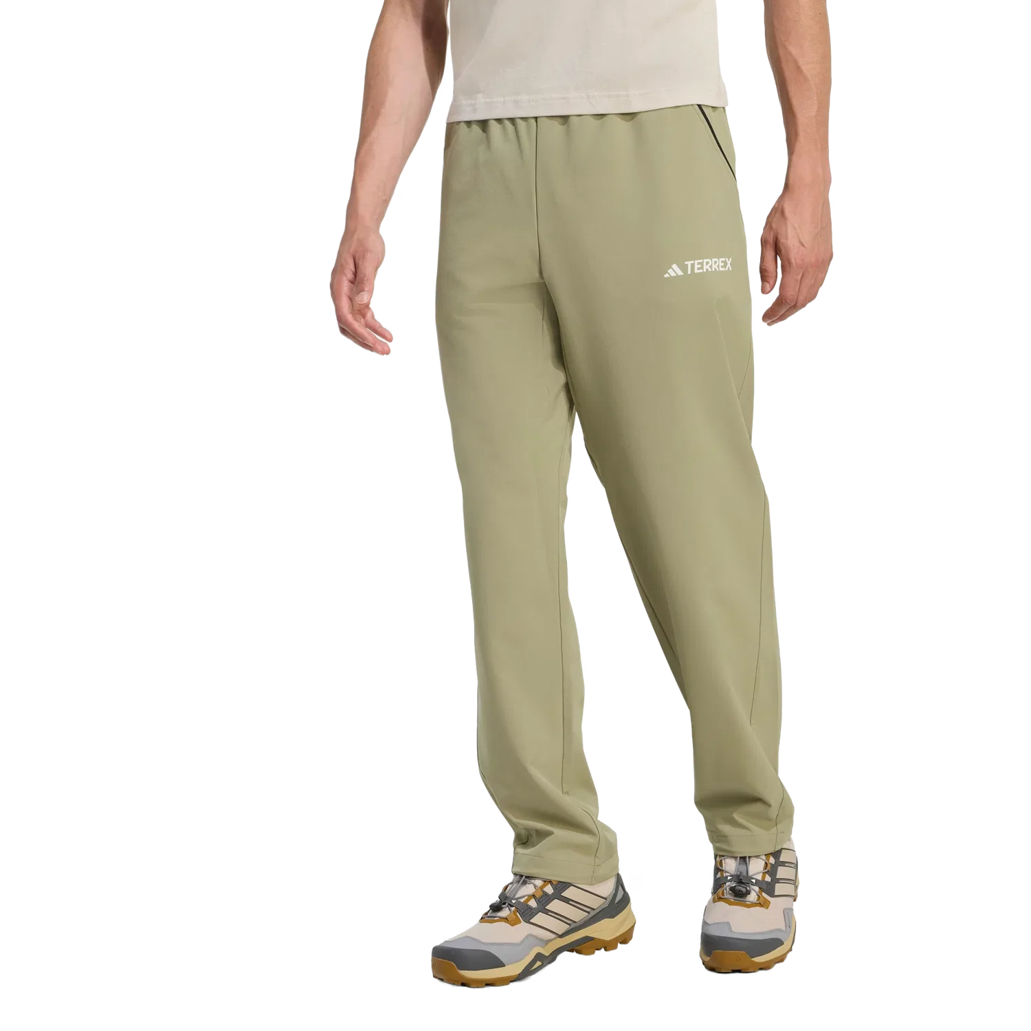 Мужские спортивные брюки Adidas Terrex Multi Liteflex, зеленый — фото 2