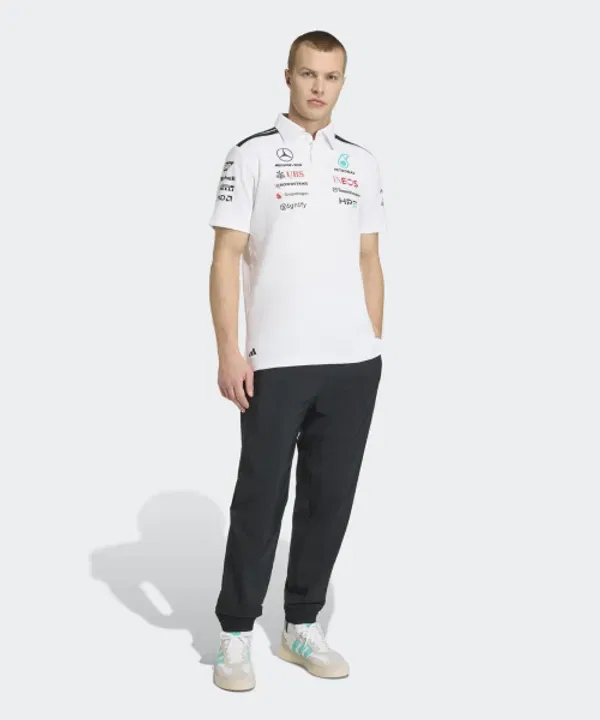 Поло Mercedes AMG F1 Team Engineer, белый — фото 4