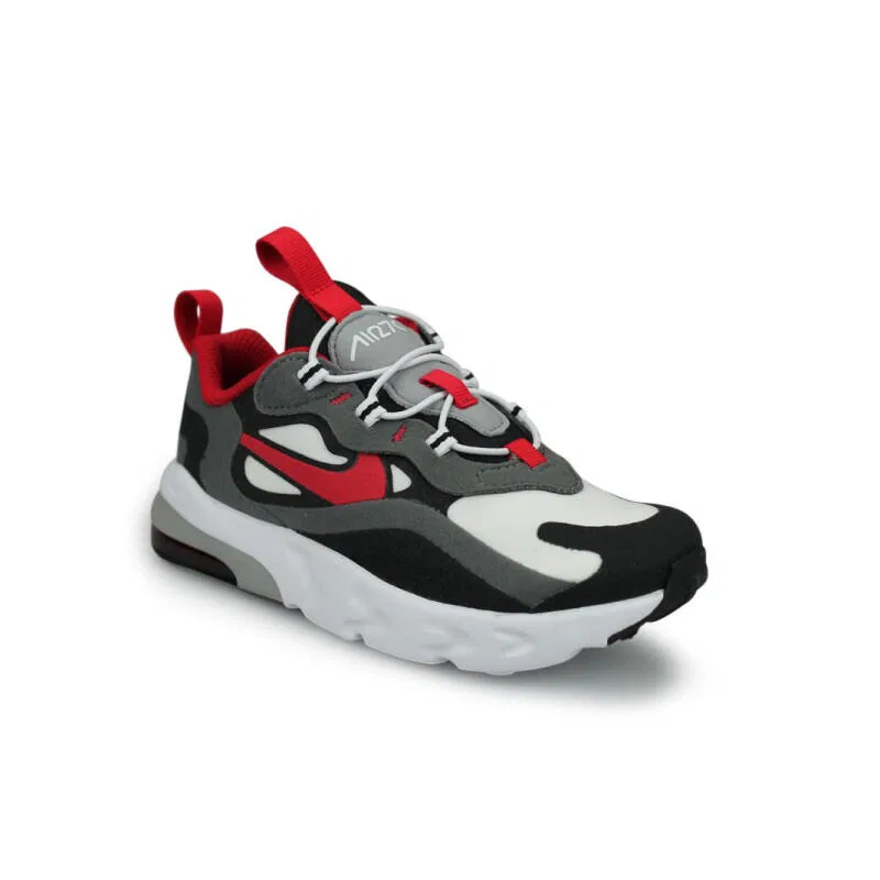 Детские кроссовки с максимальной амортизацией Nike Air Max 270 React, Grey — фото 2