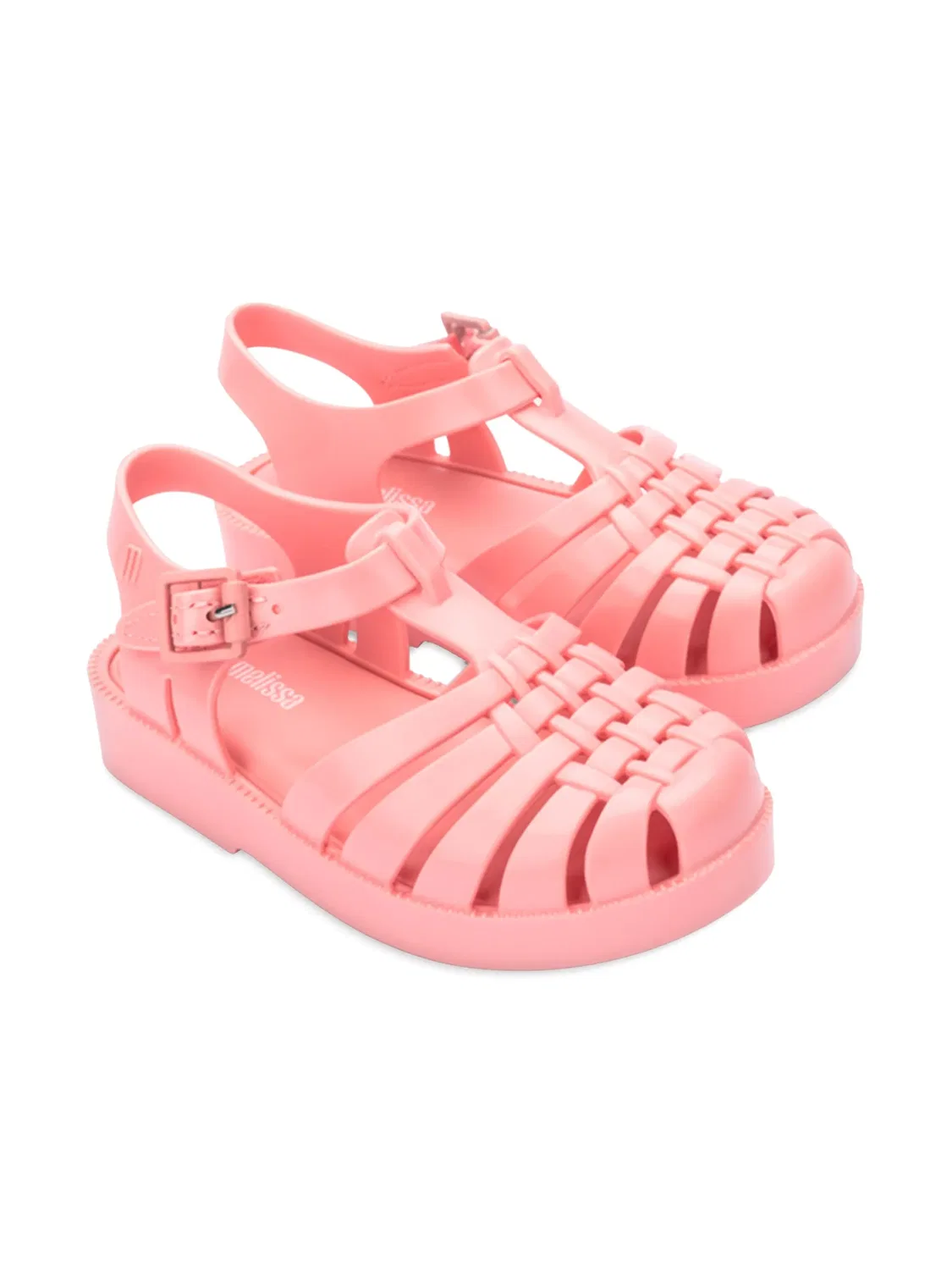 Резиновые сандалии для девочек Melissa, розовый