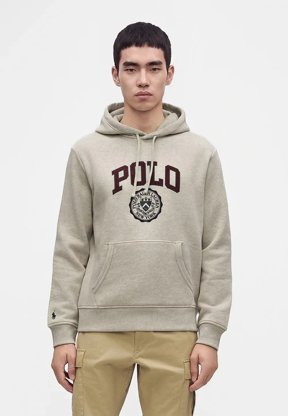 Толстовка с капюшоном Polo Ralph Lauren, Light Grey