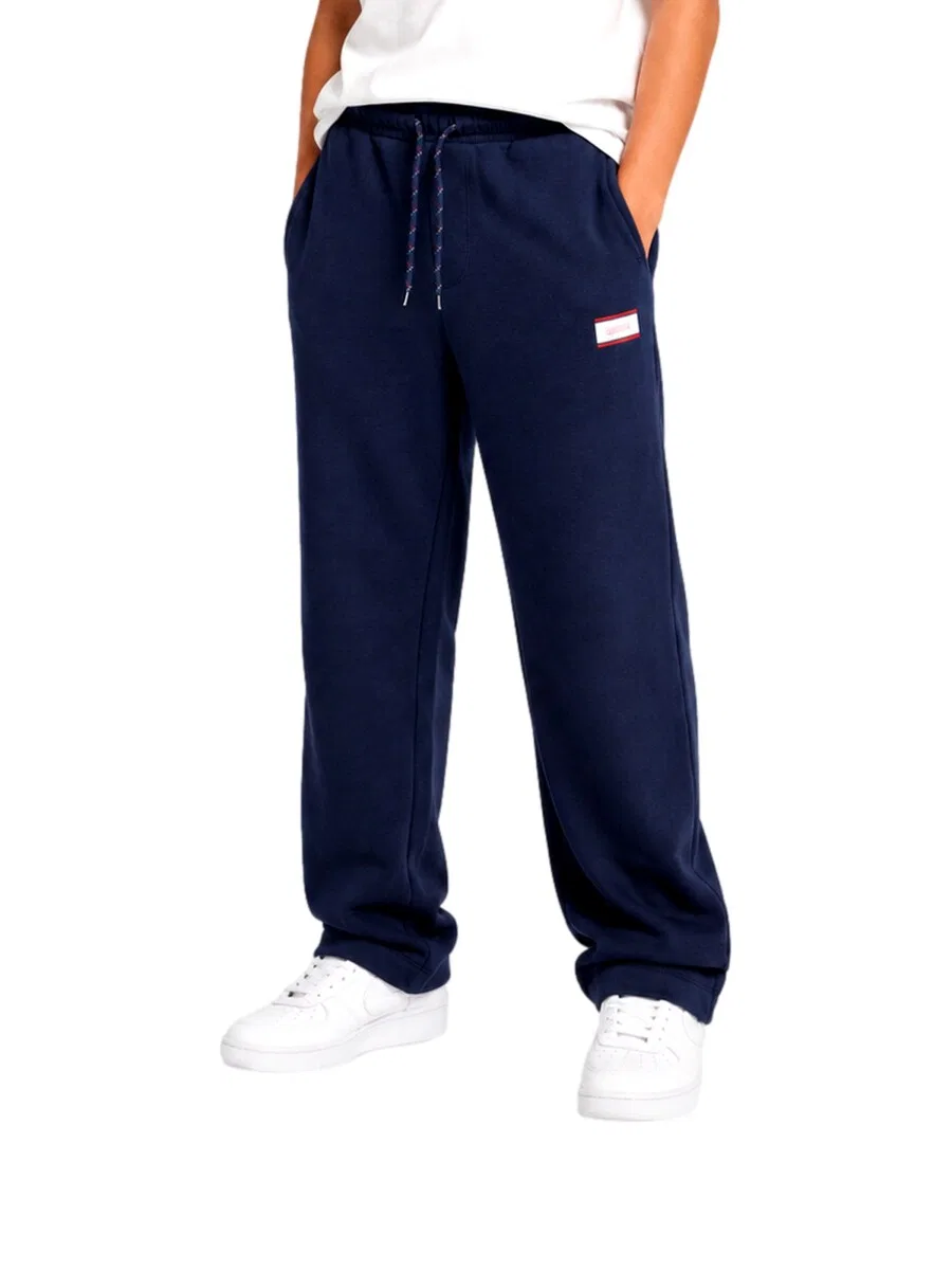 Детские брюки Jack & Jones Junior Regular Pants 'JPSTKANE BUSTER' темно-синего цвета — фото 2