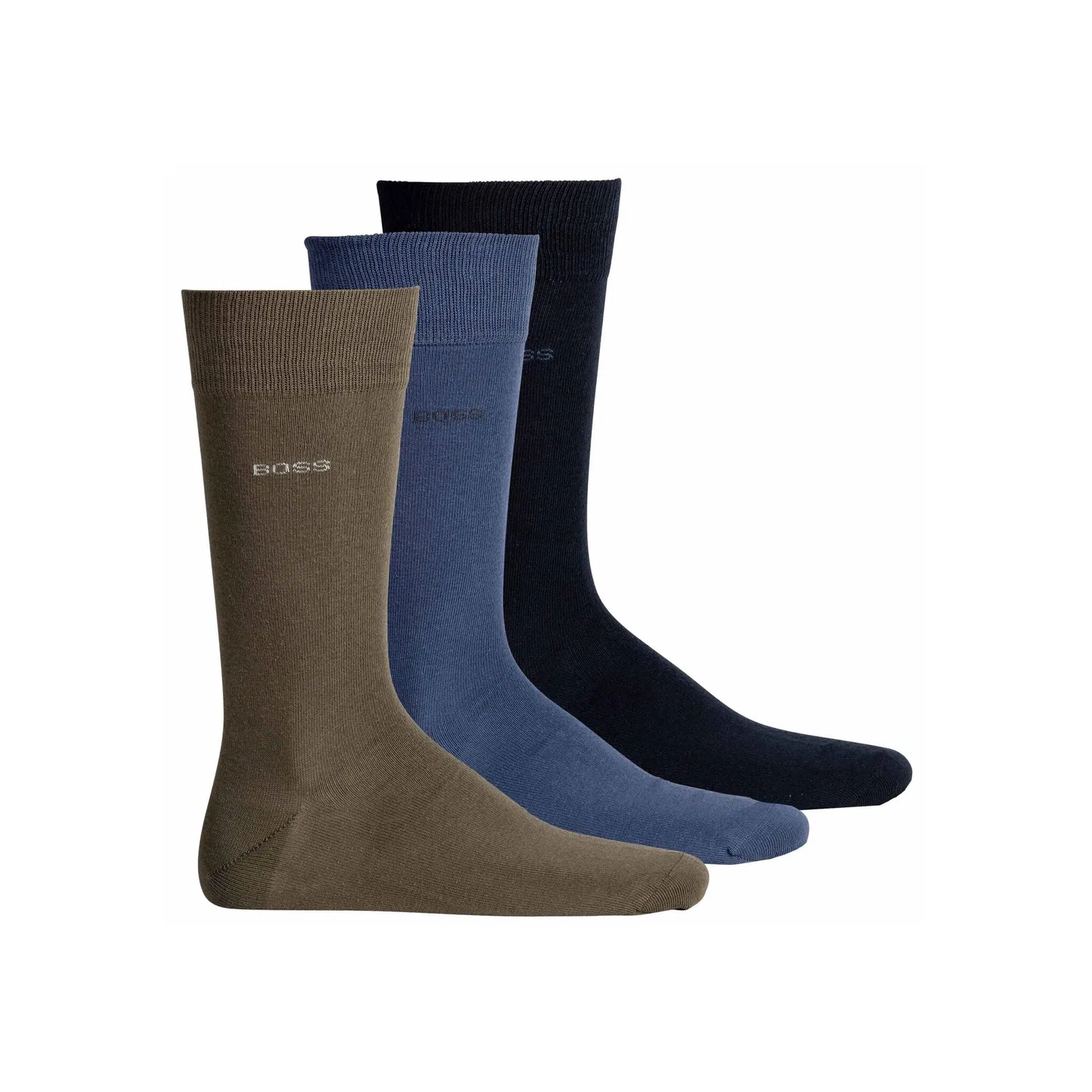 Мужские короткие носки 3 пары BOSS, Multicolor