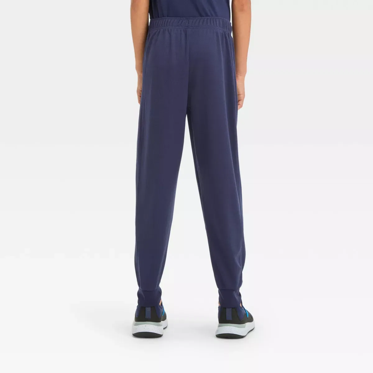 Детские мешковатые джоггеры из сетки с завязками KIDS PERFORMANCE, Navy Blue — фото 2