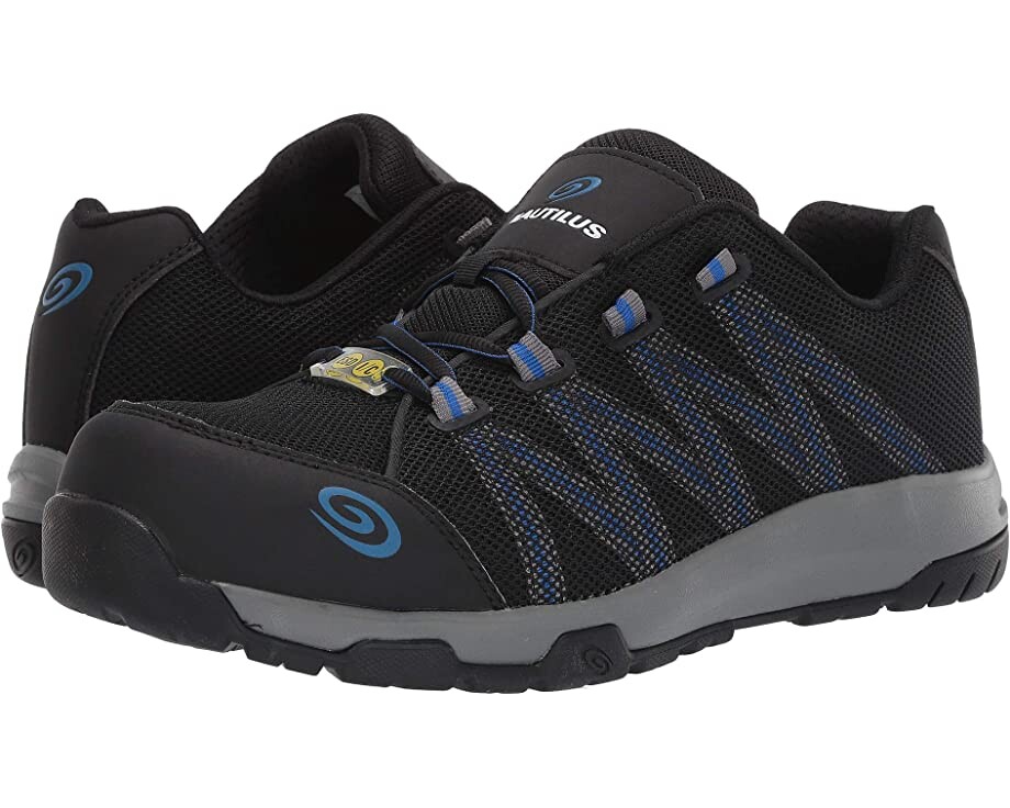

Кроссовки N1345 Carbon Nanofiber Safety Toe SD Nautilus Safety Footwear, черный