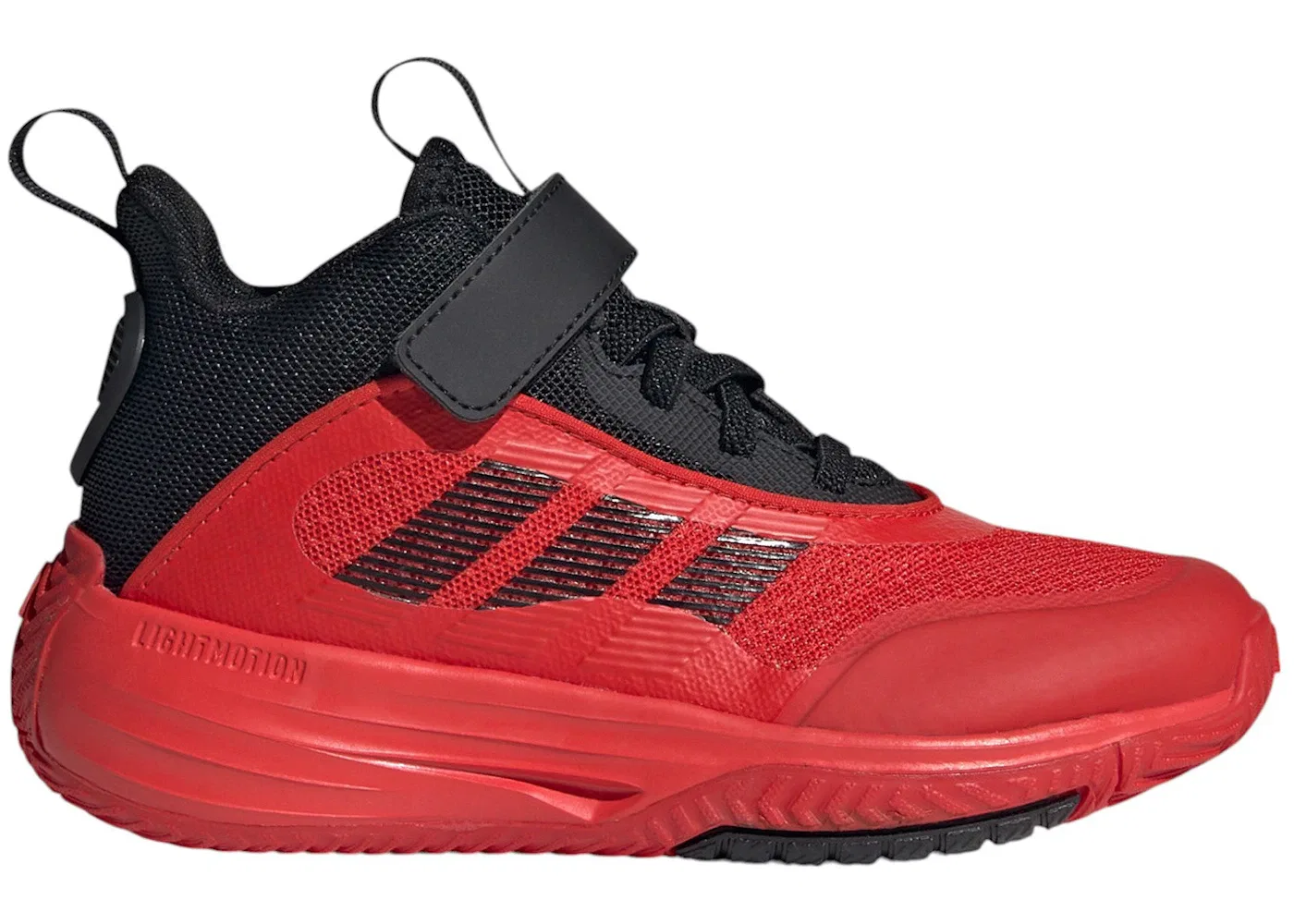 Детские кроссовки для активного отдыха Adidas Ownthegame 3.0, Red Core Black