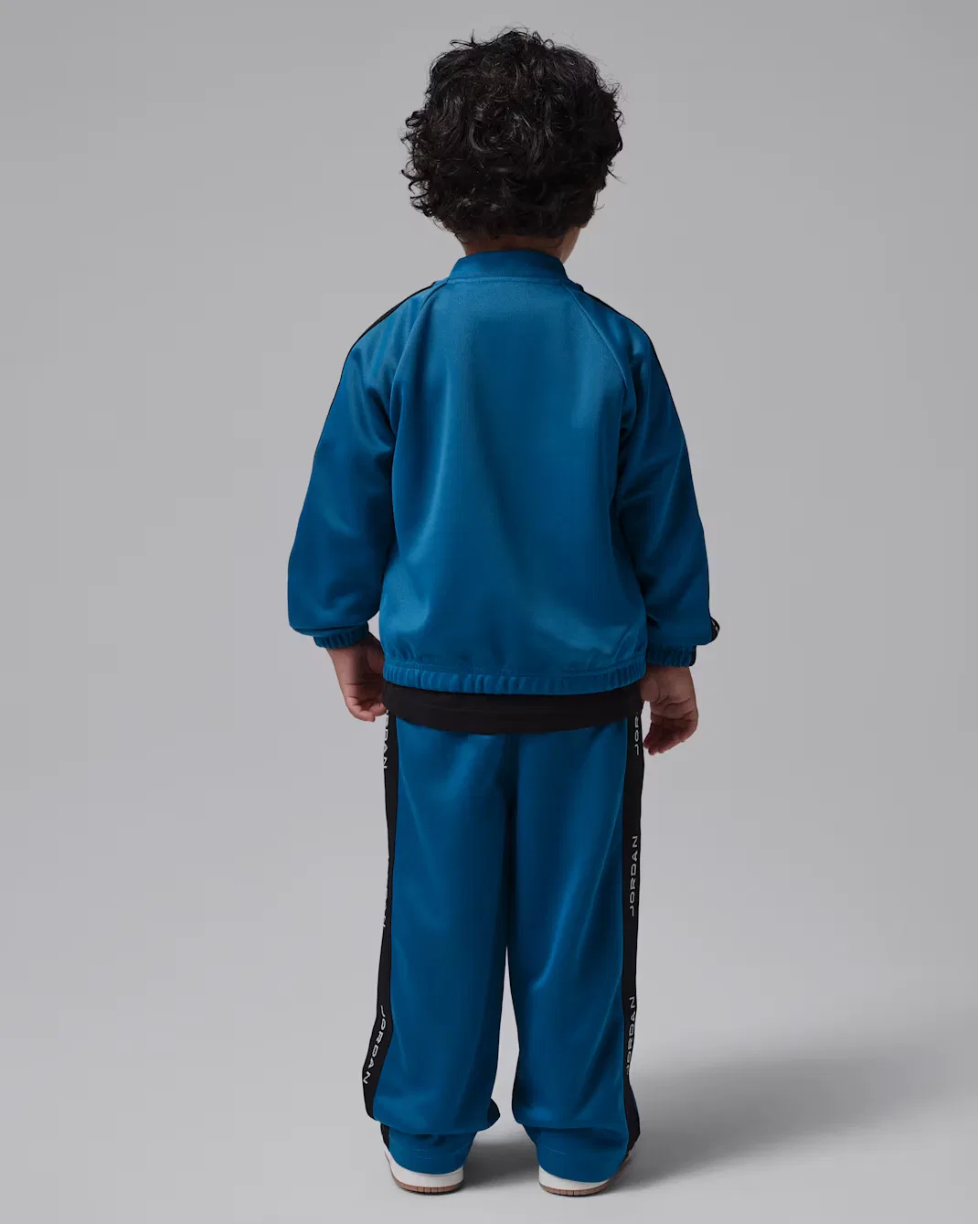 Детский спортивный комплект Dri-FIT из 2 предметов Jordan Brooklyn Essentials, True Blue — фото 2