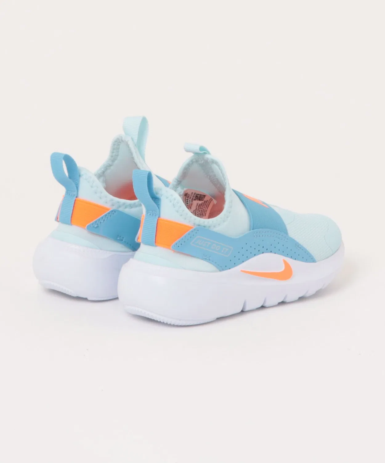 Детские кроссовки с гибкой подошвой NIKE Flex Runner 4 PS, Blue/Tot O — фото 2